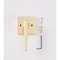 Sure-Loc Hardware Sure-Loc Hardware Basel Square Dummy Lever, Satin Brass BS100-SQ SB - alternate 2